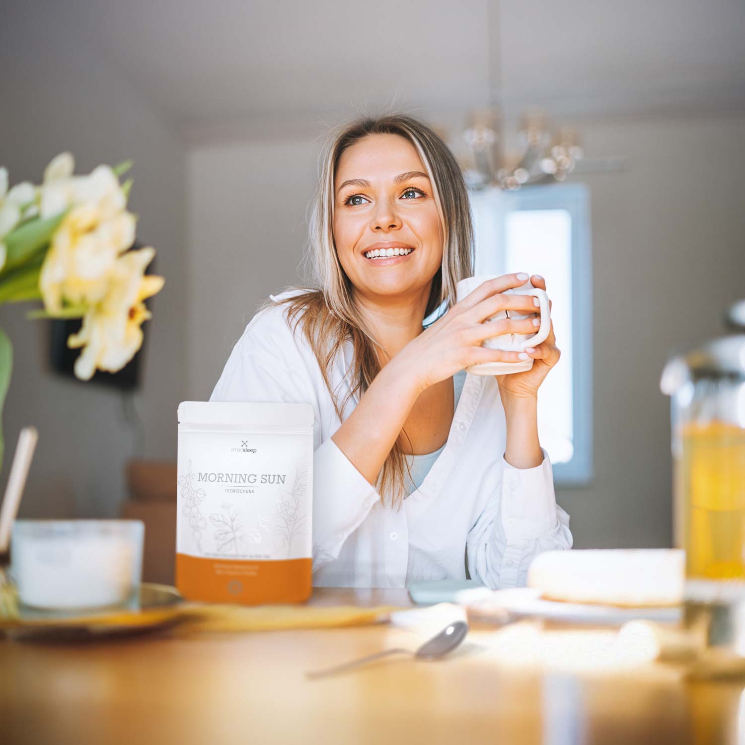 Mezcla de té de sol de la mañana