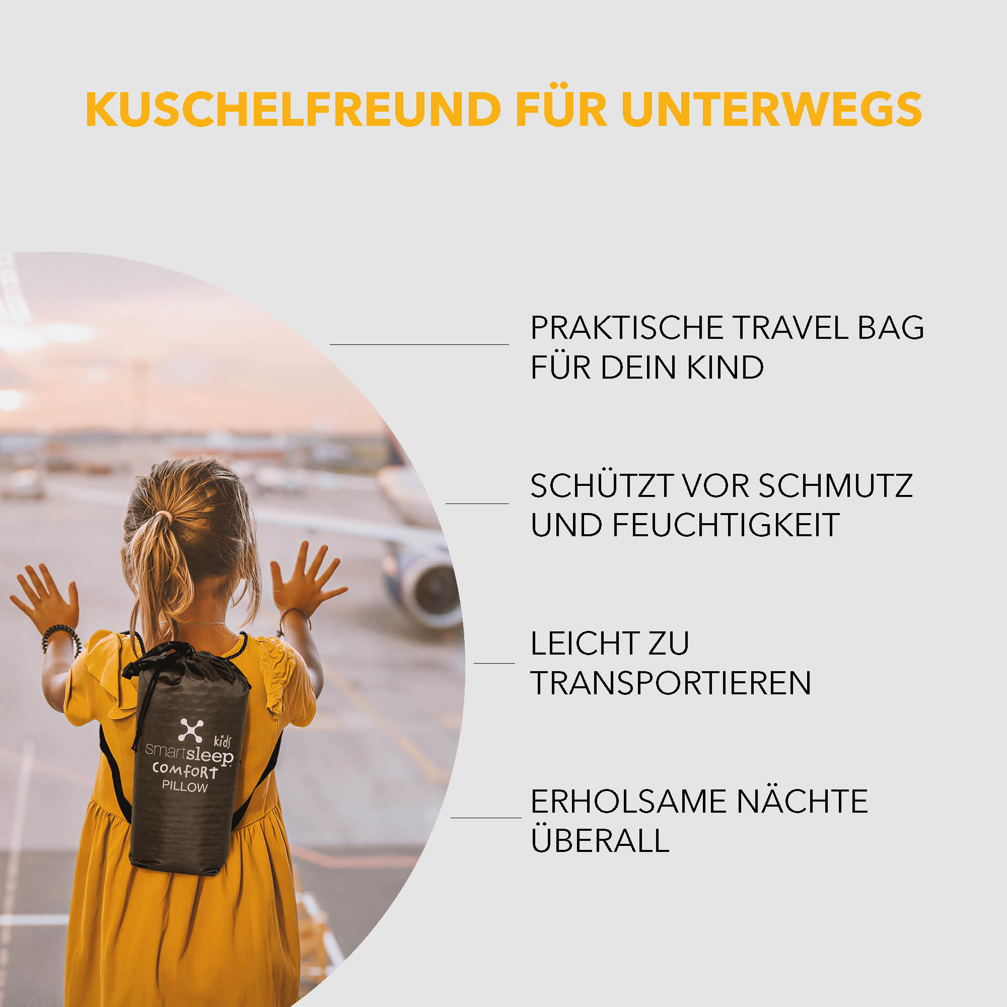 LIMITIERTES KIDS COMFORT BUNDLE (1 Kissen + 2 Bezüge)