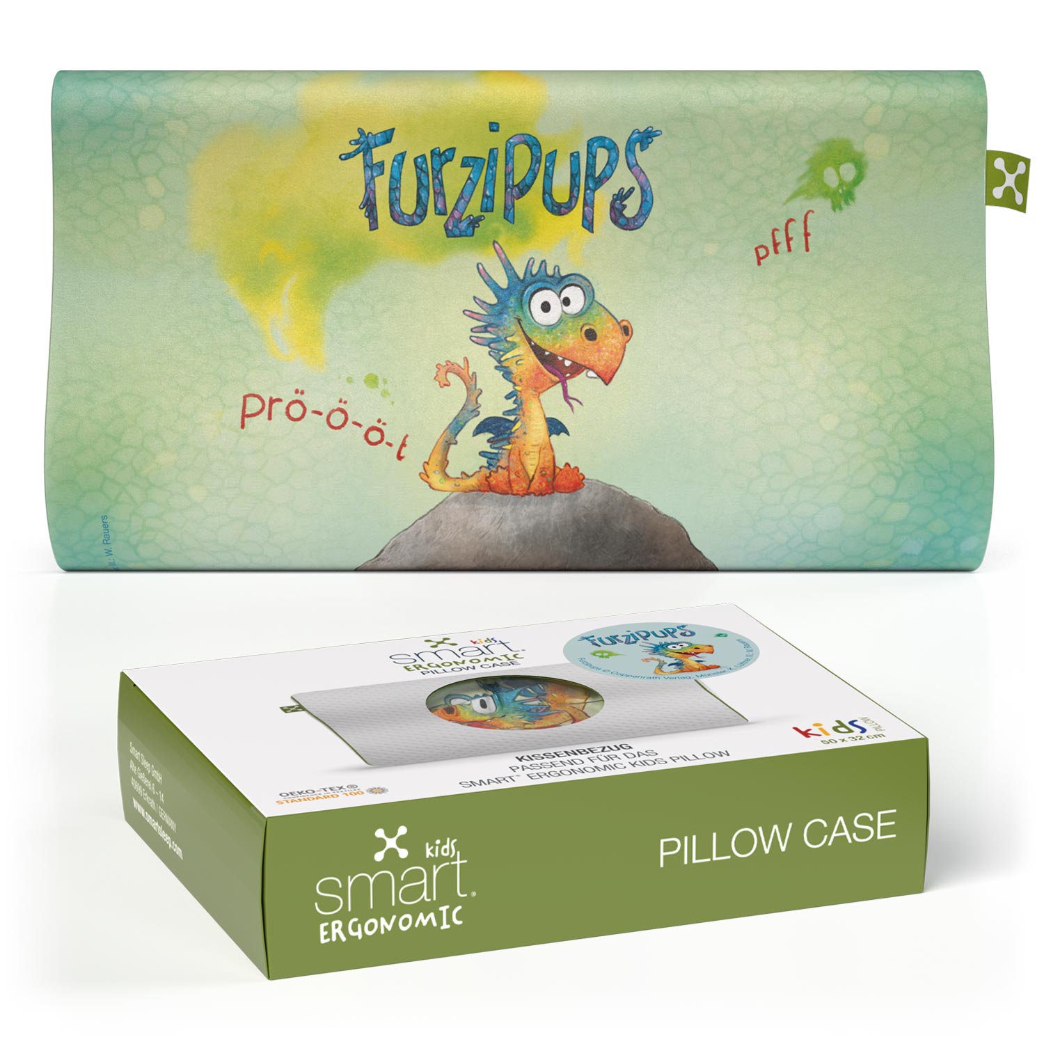 <tc>smart</tc>® <tc>KIDS ERGONOMIC PILLOW</tc> <tc>CASE</tc>