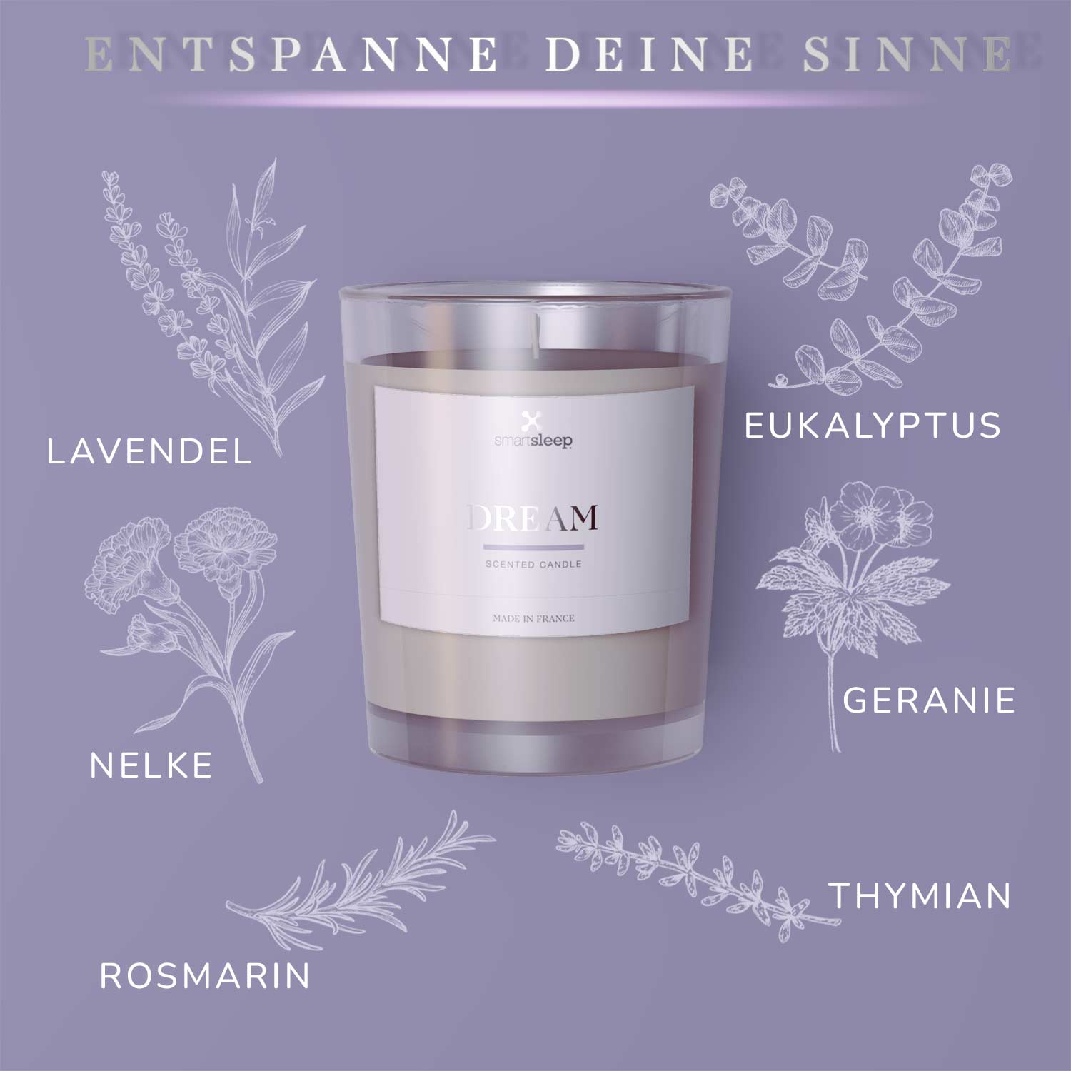 Vela perfumada <tc>Dream</tc>