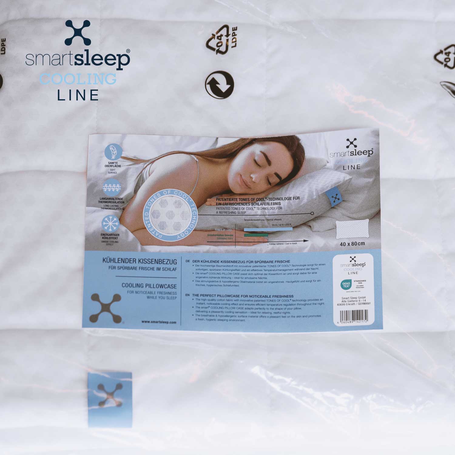 smart® COOLING PILLOW CASE