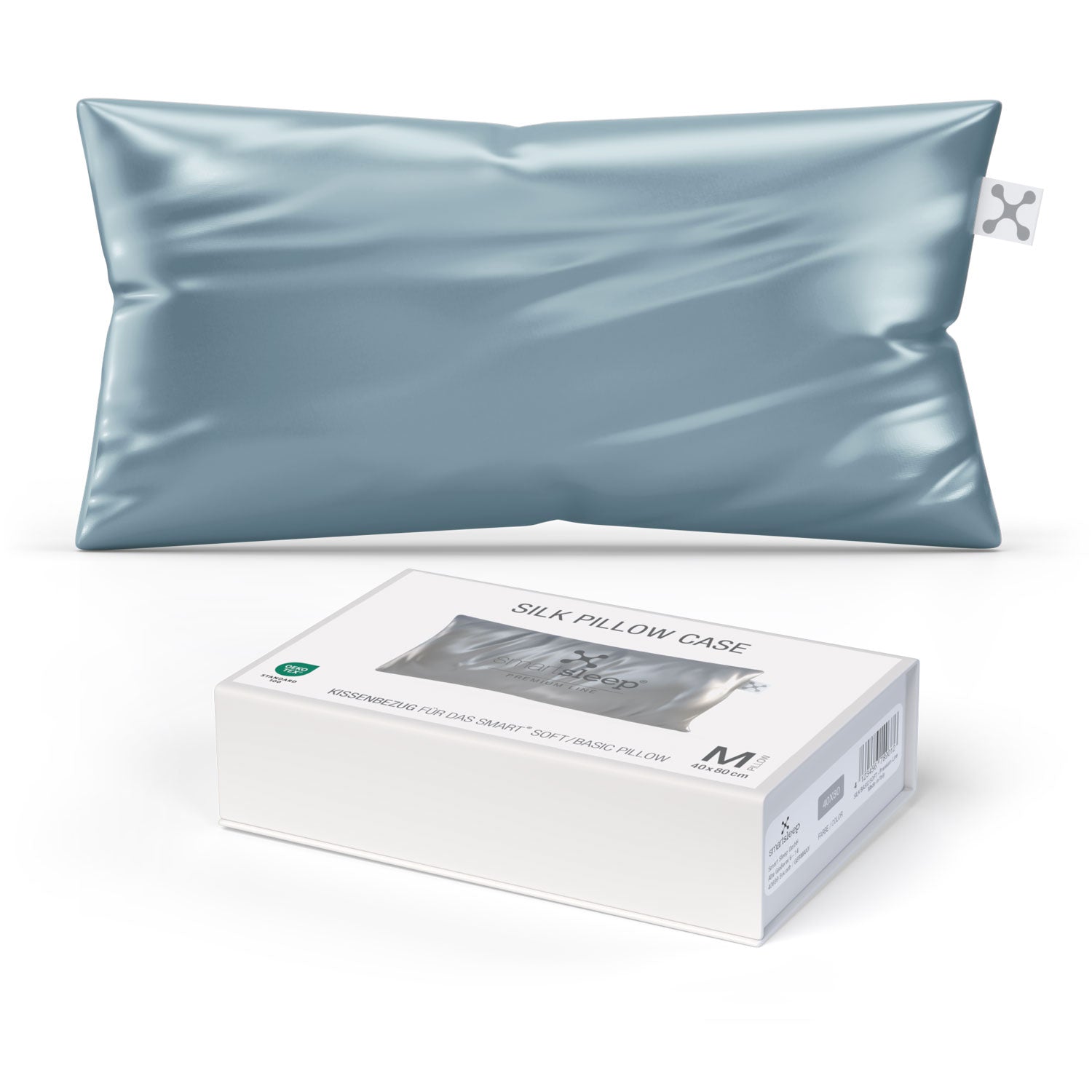 <tc>smart</tc>® <tc>SOFT</tc> SEDA <tc>PILLOW</tc> <tc>CASE</tc> 40 x 80 centímetros