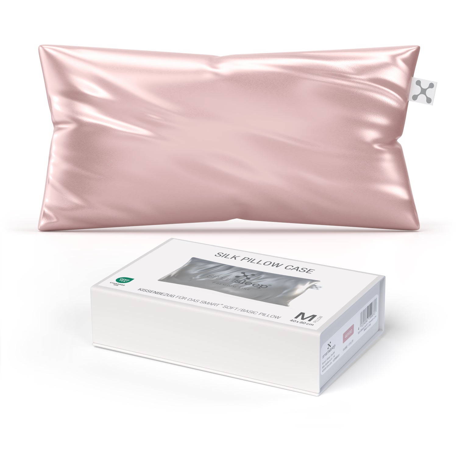 smart® SILK PILLOW CASE 40 x 80 cm