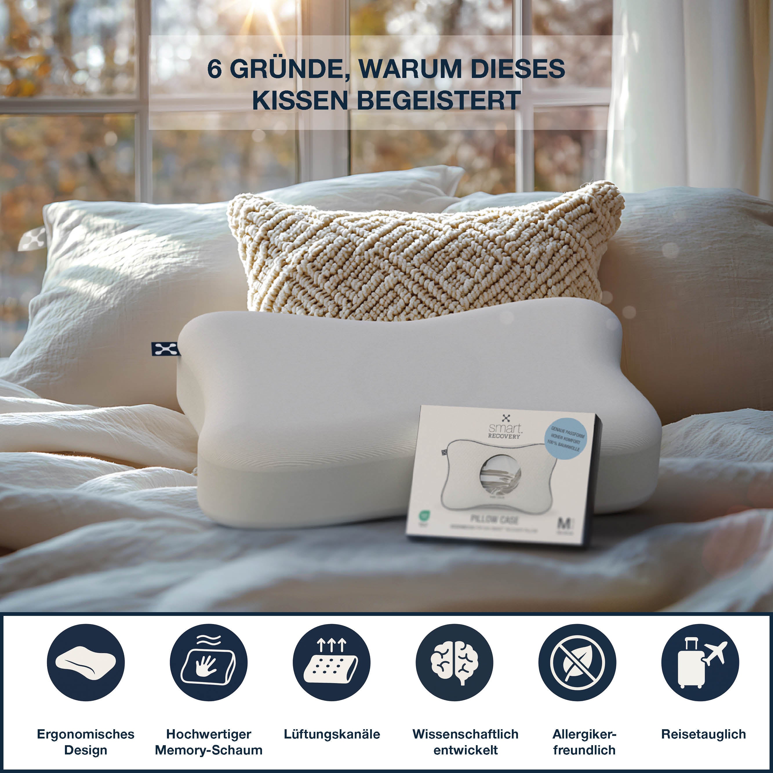 smart® RECOVERY PILLOW