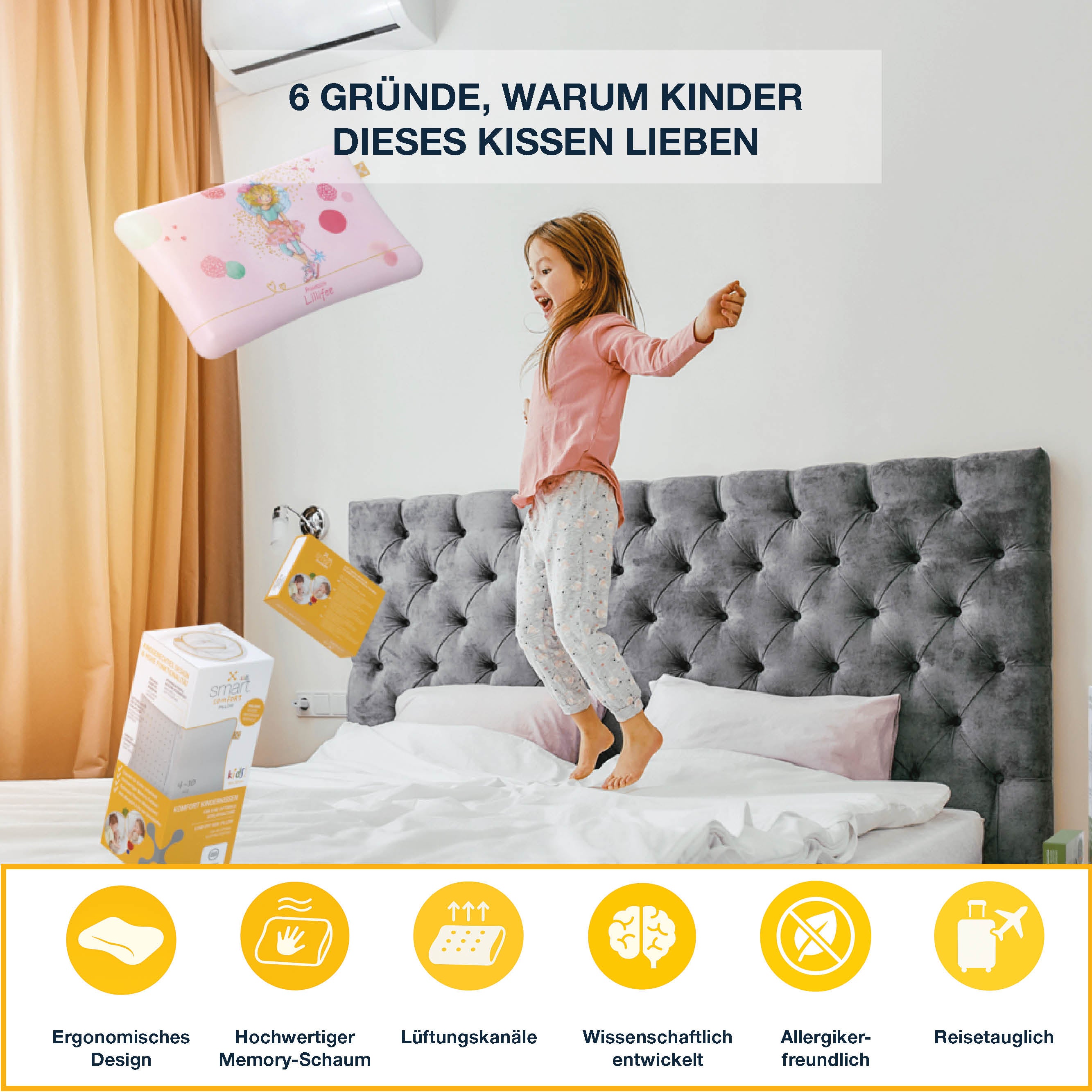 smart® KIDS COMFORT PILLOW