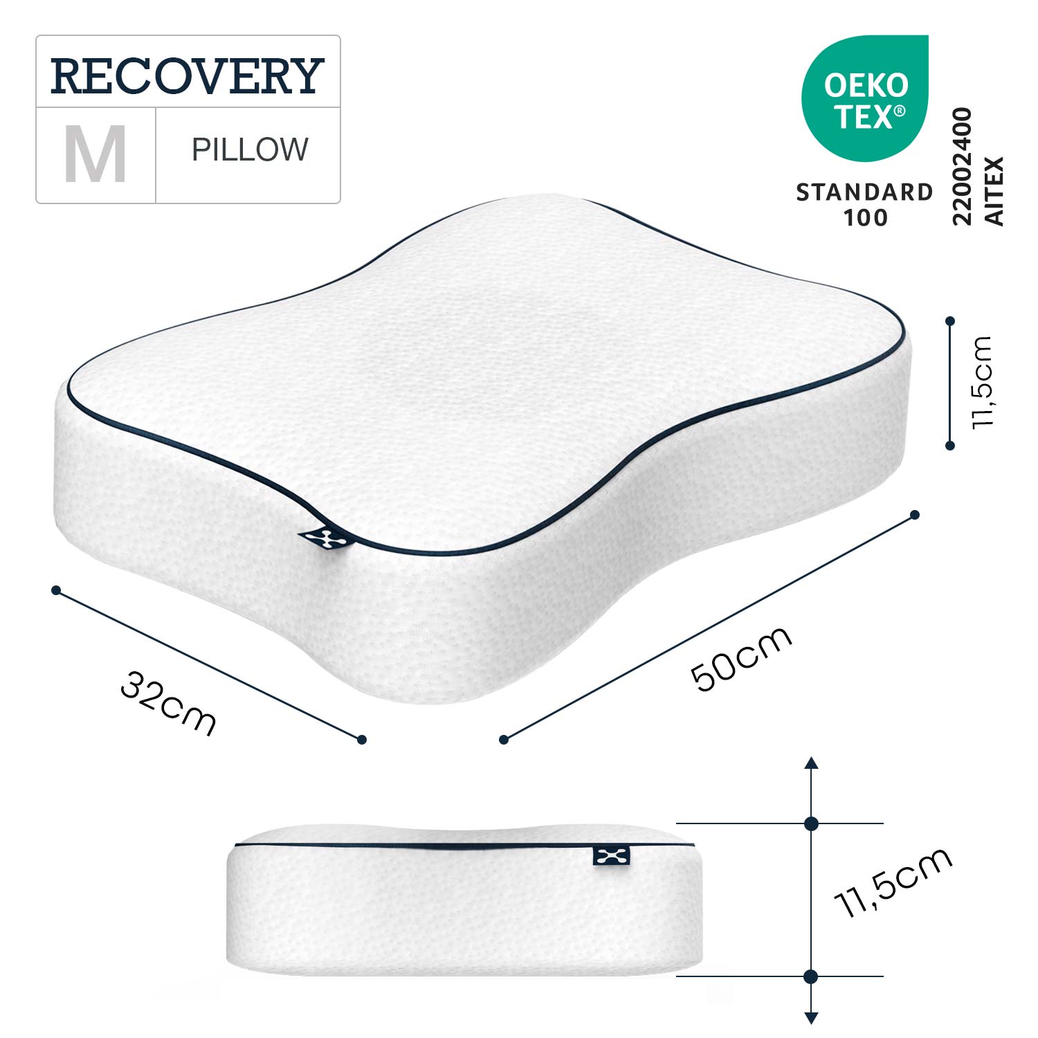 <tc>smart® RECOVERY PILLOW</tc>